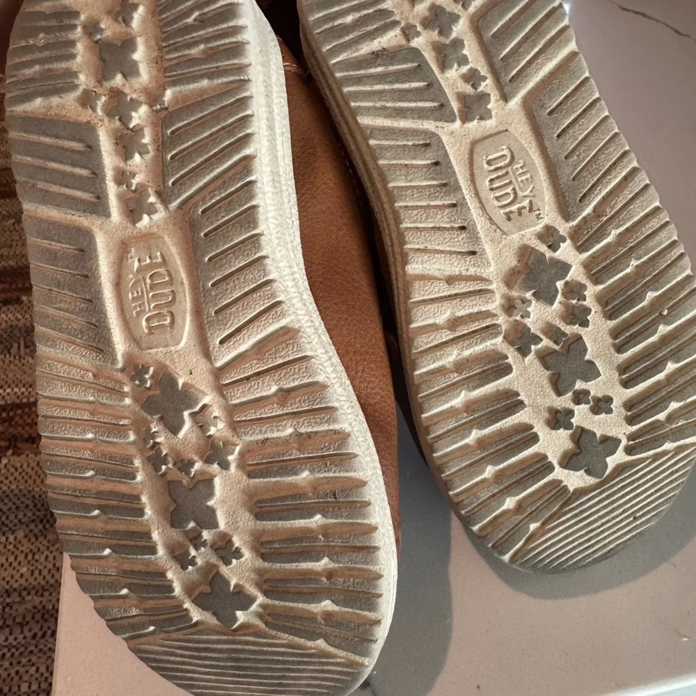 Hey Dude Kids Brown Slip-On Moccasins